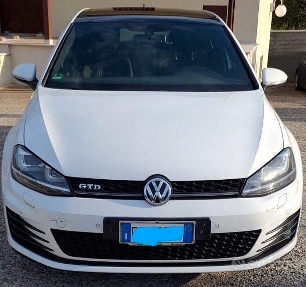 Usata VW Golf VII Sound 184 CV (135 kW) 2014 Bianco Berlina