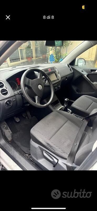 Usata VW Tiguan 150 CV (110 kW) 2008 Bianco SUV