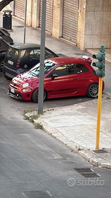 Usata Abarth 500 140 CV (102 kW) 2010 Rosso