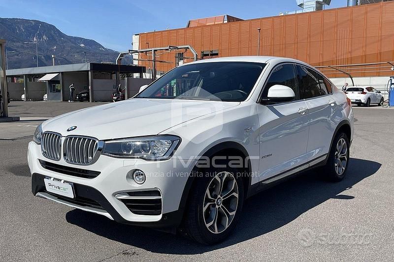 Usata BMW X4 Advantage 190 CV (139 kW) 2017 Bianco SUV