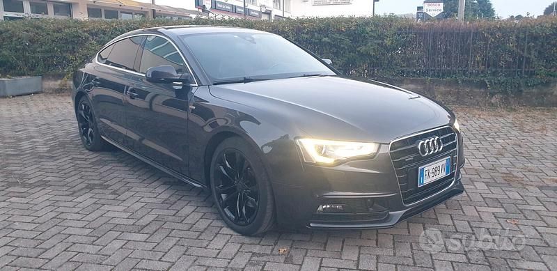 Usata Audi A5 S-Line 190 CV (139 kW) 2015 Nero Coupé