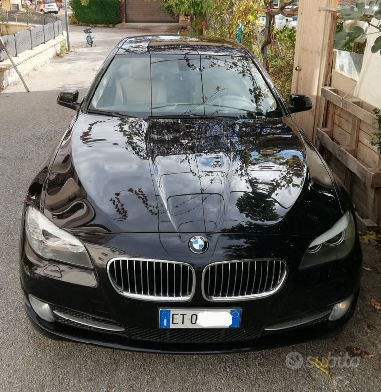Usata BMW 525 Comfort Edition 218 CV (160 kW) 2013 Nero Berlina