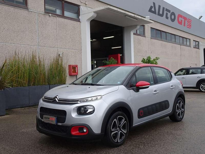 Usata Citroën C3 PureTech 82 CV (60 kW) 2018 Argento Utilitaria