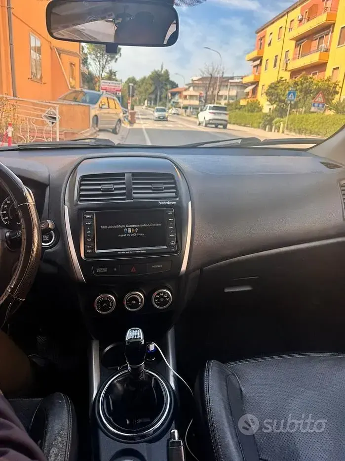 Usata Mitsubishi ASX Intense 150 CV (110 kW) 2010 Bianco SUV