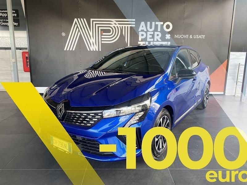Begagnad Renault Clio V Techno 91 HK (66 kW) 2024 Blå Halvkombi
