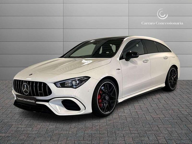 Bianco Usata 2020 Mercedes CLA45 AMG Shooting Brake AMG Station wagon | 43.400 € (Buon prezzo) - Immagine 1/4