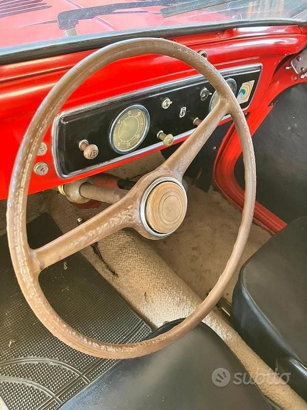 Occasion Fiat Topolino 1950 Rouge Citadine