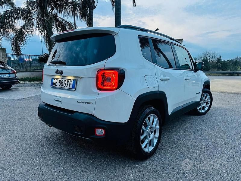 Usata Jeep Renegade Limited 130 CV (95 kW) 2021 Bianco SUV