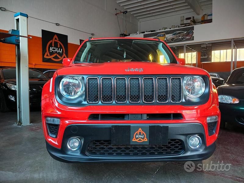 Usata Jeep Renegade Longitude 120 CV (88 kW) 2018 Rosso SUV
