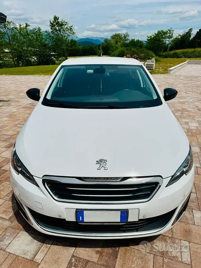 Usata Peugeot 308 Allure 120 CV (88 kW) 2017 Bianco Berlina
