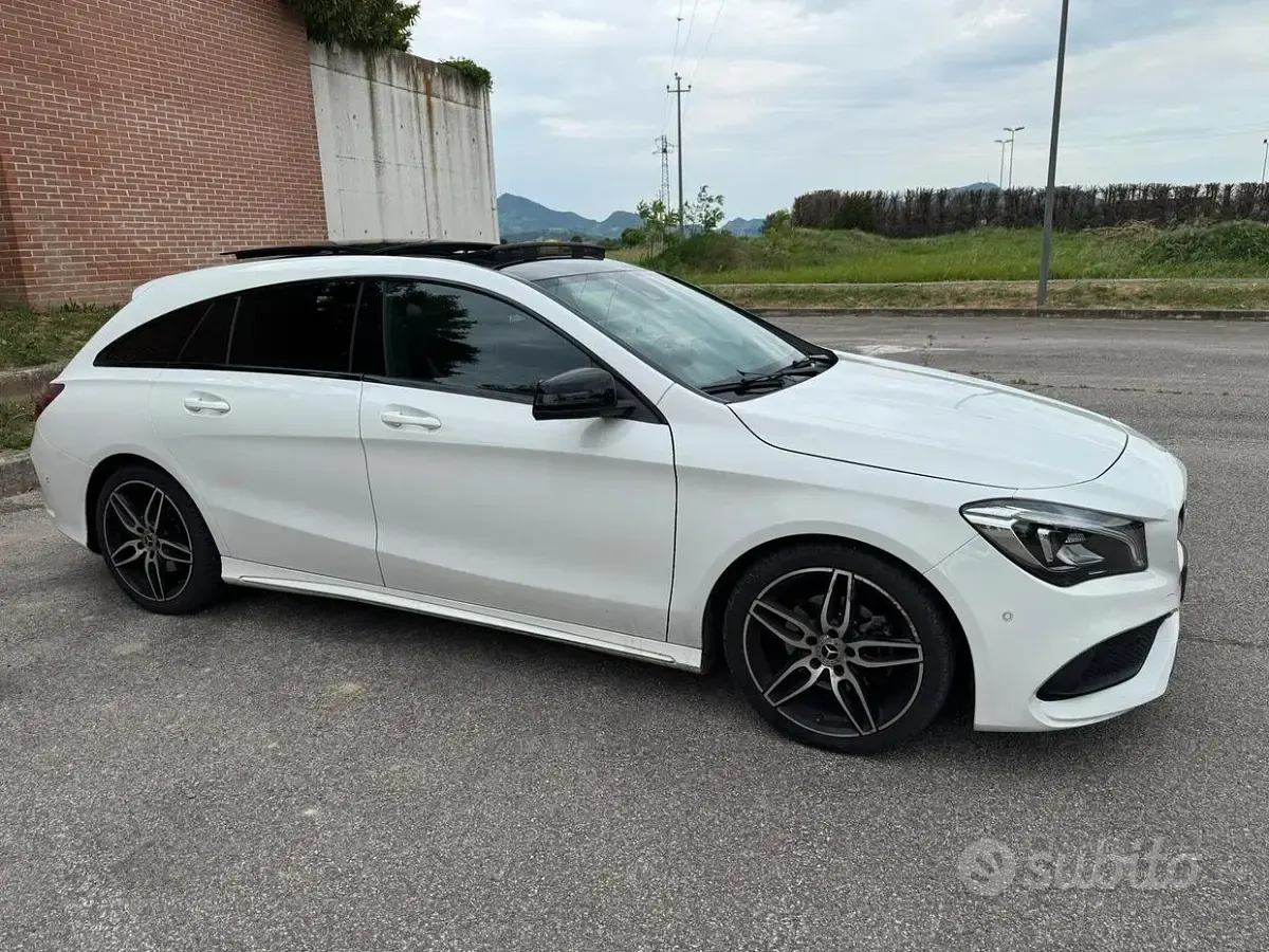 Usata Mercedes CLA200 Shooting Brake Premium 136 CV (100 kW) 2018 Bianco Station wagon