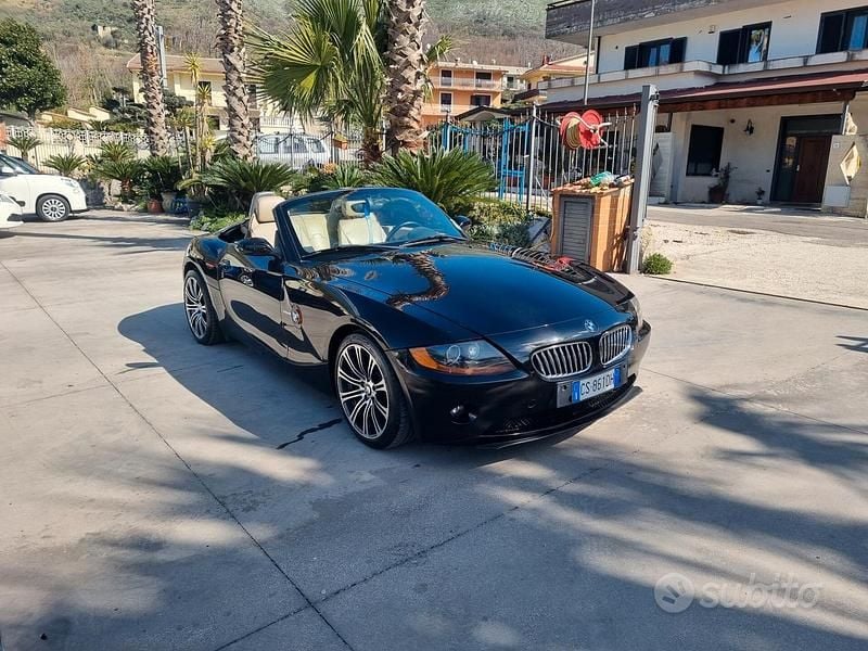 Usata BMW Z4 Sport Line 192 CV (141 kW) 2005 Nero Cabrio