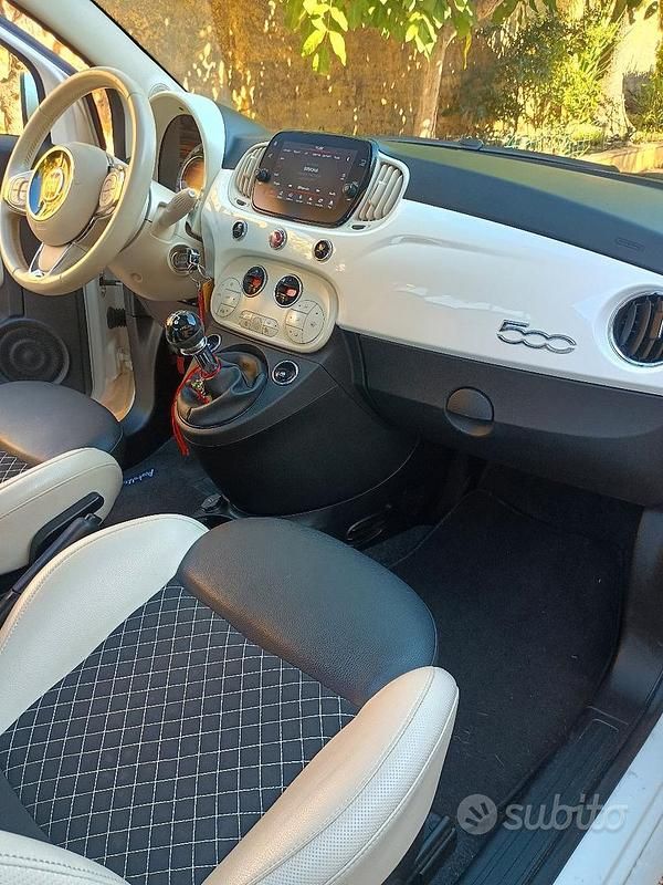 Usata Fiat 500 Dolcevita 69 CV (50 kW) 2024 Bianco Utilitaria