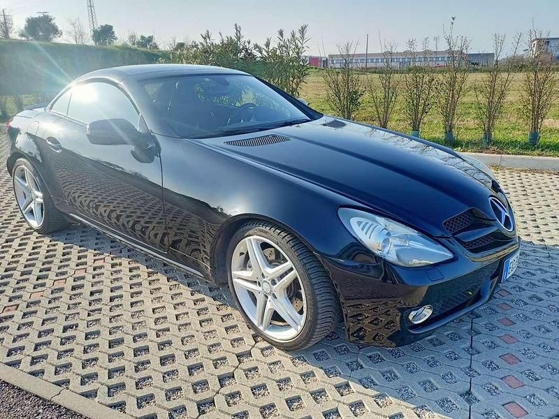 Usata Mercedes SLK200 184 CV (135 kW) 2010 Nero Cabrio