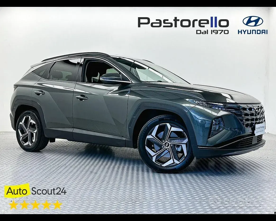 Usata Hyundai Tucson 180 CV (132 kW) 2021 Amazon grey SUV
