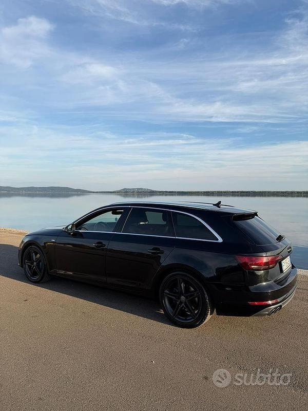 Usata Audi A4 S-Line 190 CV (139 kW) 2017 Nero Station wagon