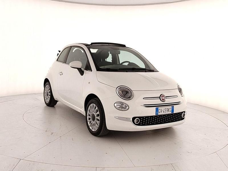 Bianco Usata 2024 Fiat 500C Dolcevita Cabrio | 15.000 € (Buon prezzo) - Immagine 1/4