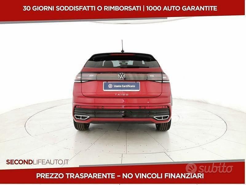 Nuova VW Taigo R-line 115 CV (84 kW) 2025 Rosso SUV