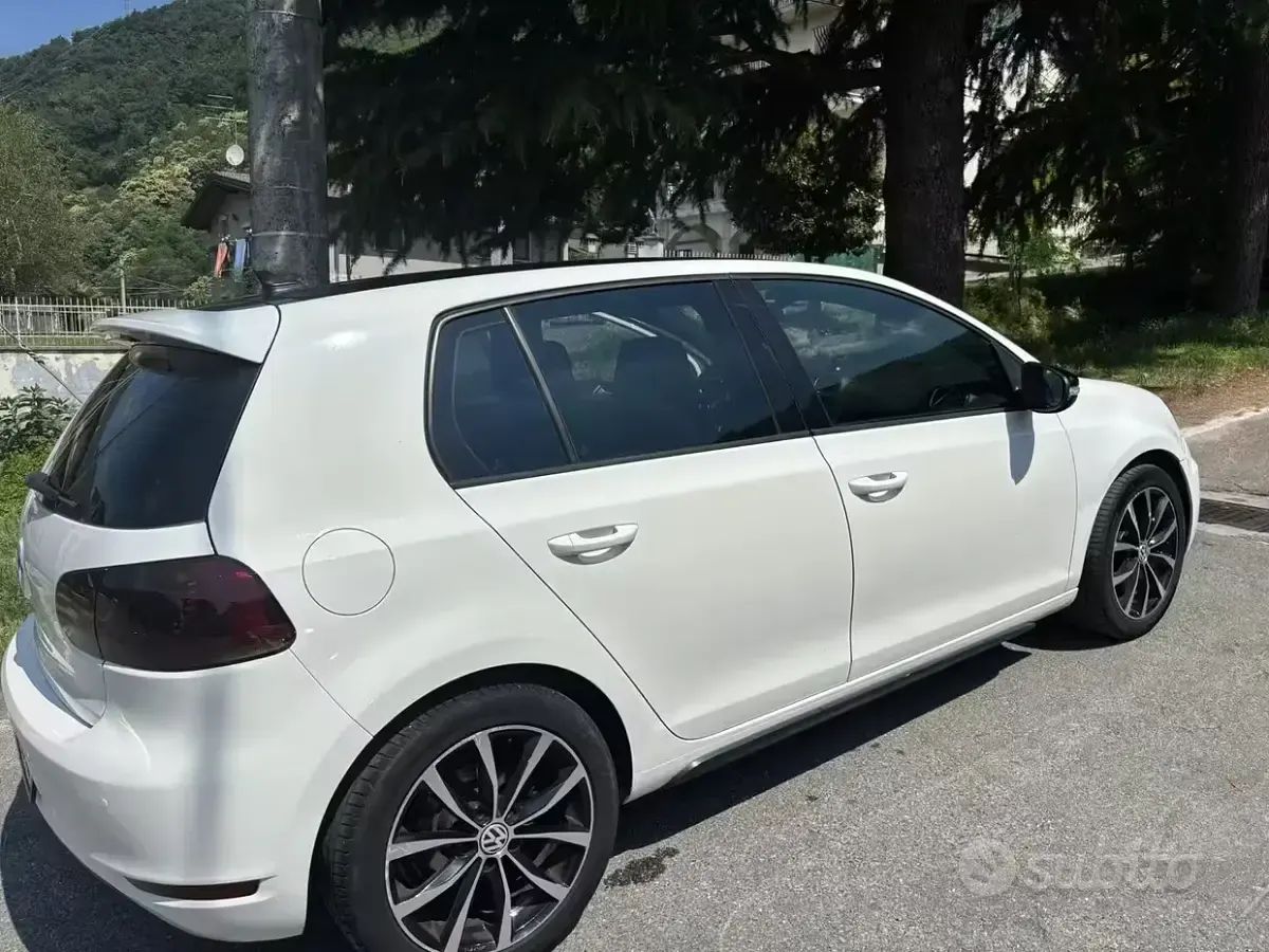 Usata VW Golf VII GTD 170 CV (125 kW) 2012 Bianco Berlina