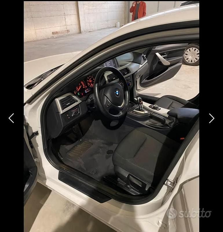 Usata BMW 316 116 CV (85 kW) 2013 Bianco Berlina