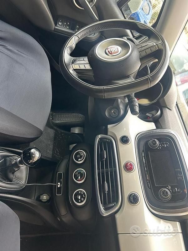 Usata Fiat 500X 95 CV (69 kW) 2016 Bianco SUV