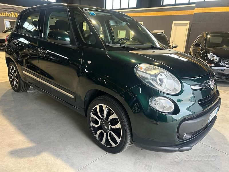 Usata Fiat 500L Lounge 120 CV (88 kW) 2017 Verde Monovolume