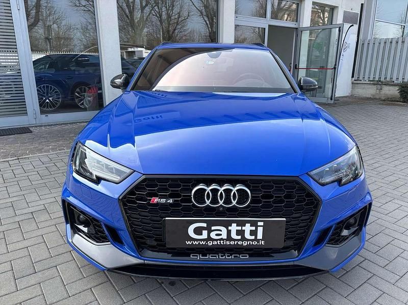Usata Audi RS4 Exclusive 450 CV (330 kW) 2018 Blu nogaro Station wagon