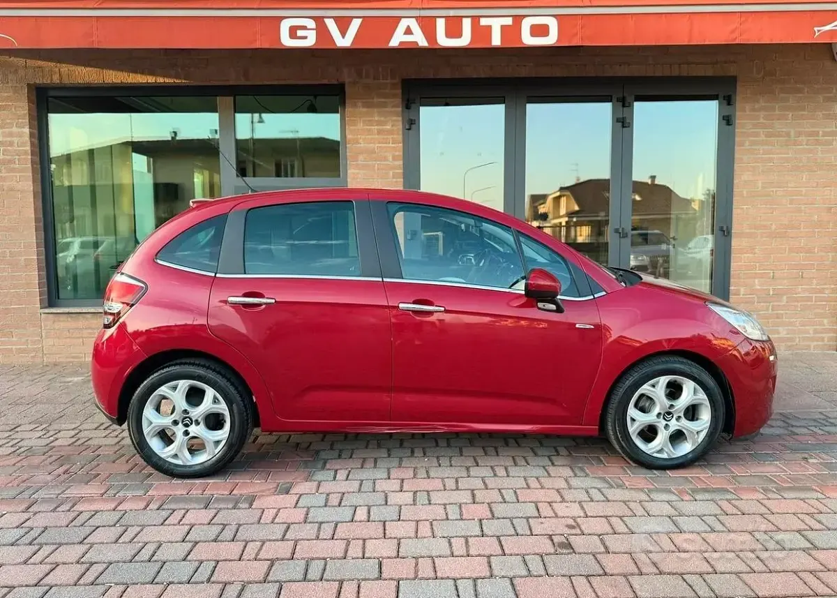 Usata Citroën C3 Exclusive 75 CV (55 kW) 2016 Rosso Berlina