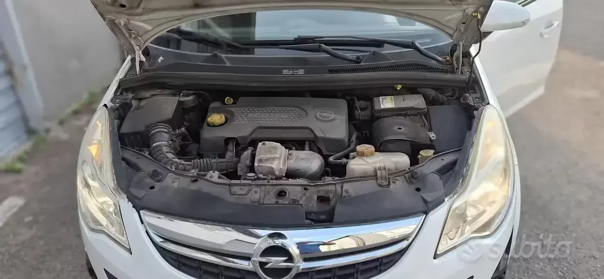 Usata Opel Corsa Edition 95 CV (69 kW) 2011 Bianco Utilitaria