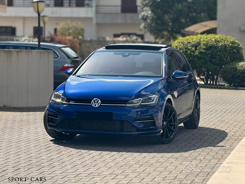 Occasion VW Golf VII R-line 150 ch (110 kW) 2019 Bleue Berline