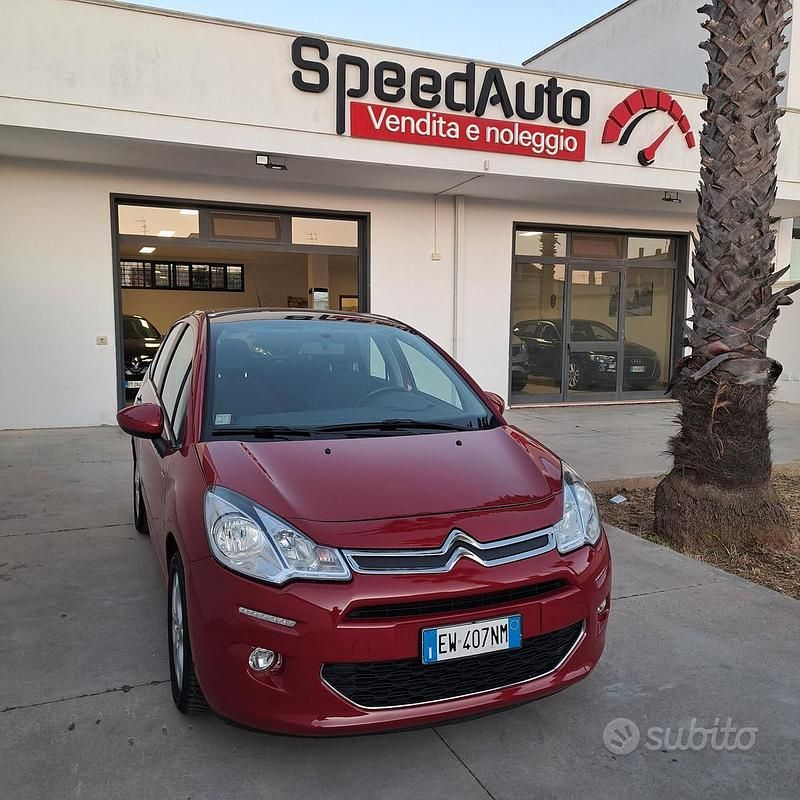 Usata Citroën C3 Exclusive 67 CV (49 kW) 2014 Rosso Berlina