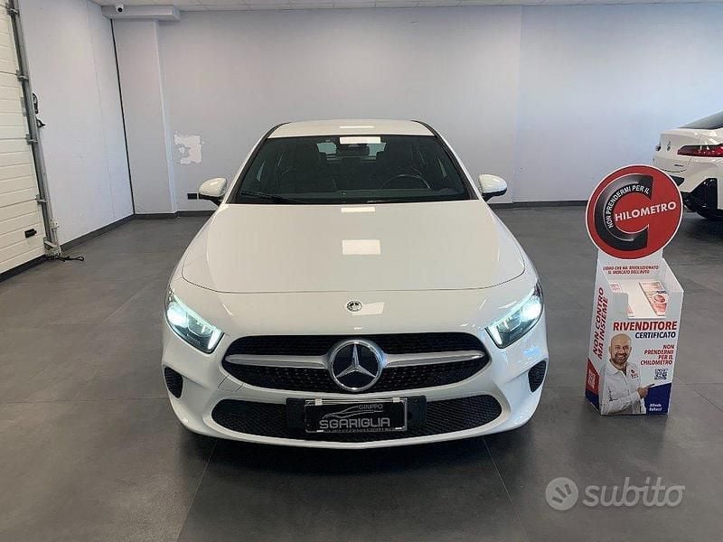 Usata Mercedes A180 116 CV (85 kW) 2020 Bianco Berlina
