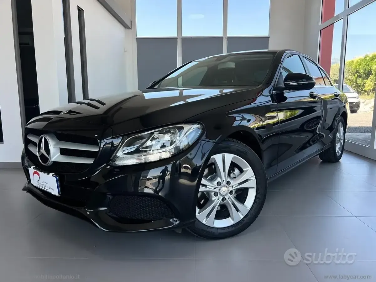 Usata Mercedes C220 Executive 170 CV (125 kW) 2017 Nero Berlina