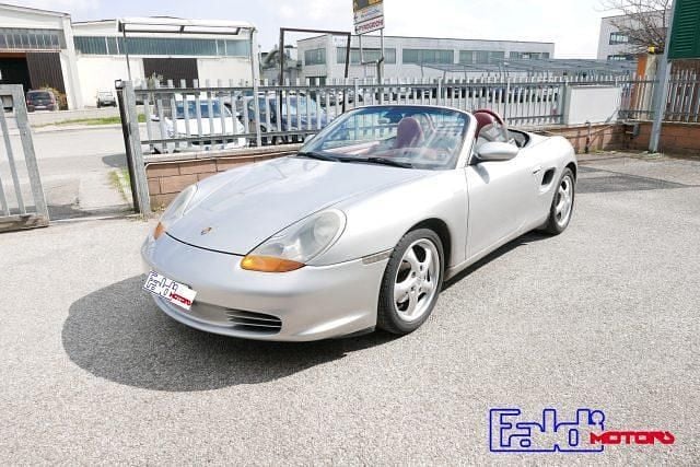 Usata Porsche Boxster 204 CV (150 kW) 1999 Argento Cabrio