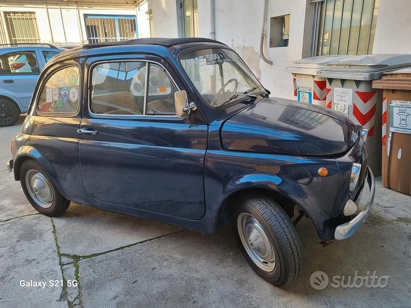 Usata Fiat Cinquecento 1970 Blu
