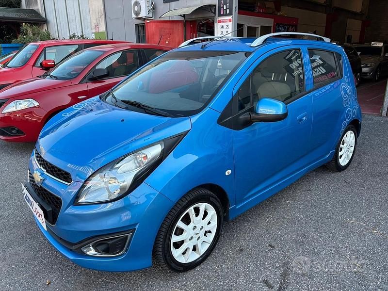 Usata Chevrolet Spark LS 68 CV (50 kW) 2013 Blu Utilitaria