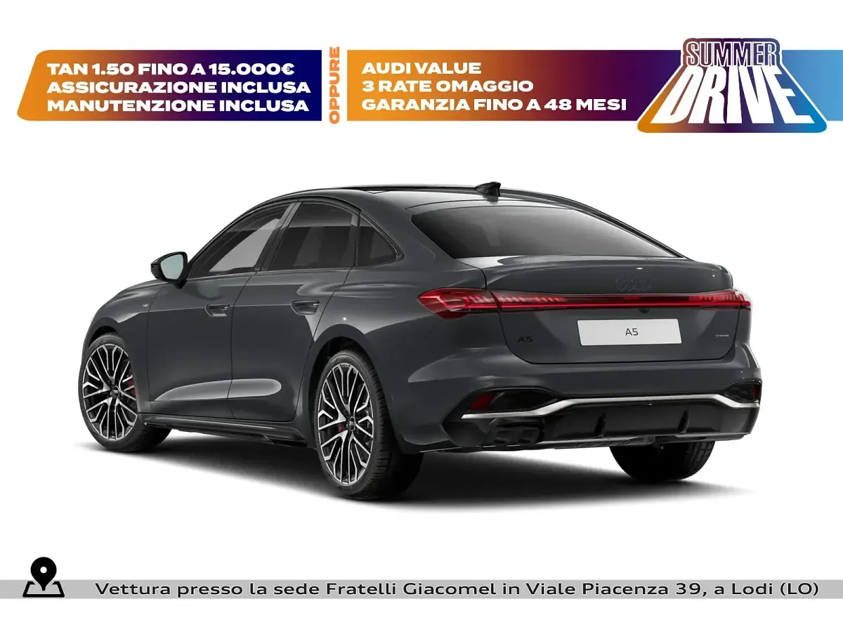 Usata Audi A5 Edition .1 204 CV (150 kW) 2025 Grigio magnete Berlina
