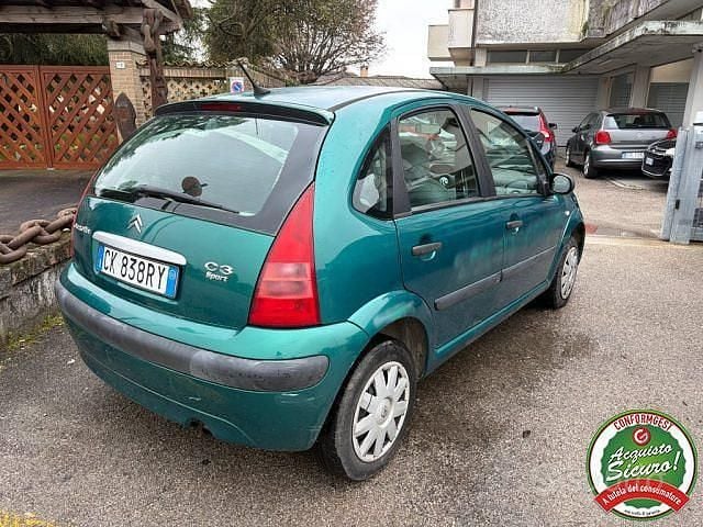Usata Citroën C3 Elegance 59 CV (43 kW) 2004 Verde Berlina