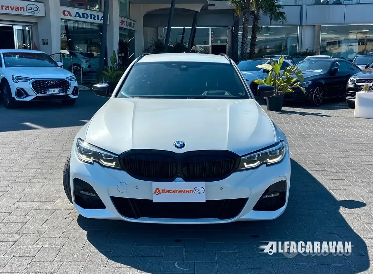 Usata BMW 330 M Sport 265 CV (194 kW) 2019 Bianco Station wagon