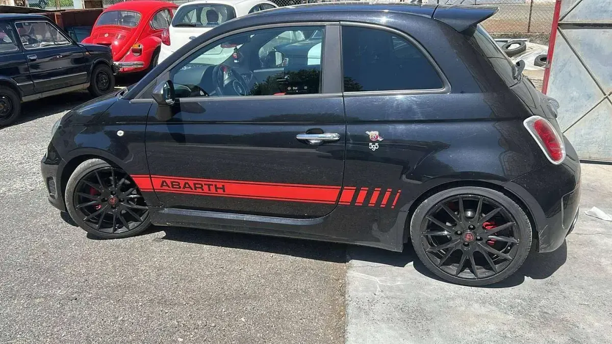 Usata Abarth 595 Competizione 159 CV (116 kW) 2015 Nero Utilitaria