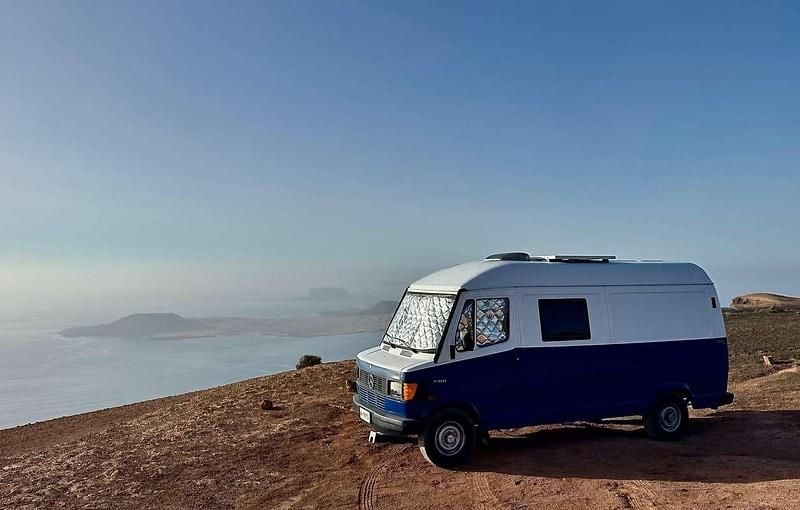 Usata Mercedes T1 79 CV (58 kW) 1991 Blu/azzurro Furgone