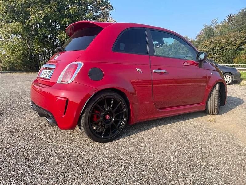 Usata Abarth 595C Custom 135 CV (99 kW) 2014 Rosso Cabrio