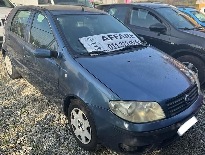 Blu Usata 2004 Fiat Punto Dynamic Tre volumi | 1350 € (Ottimo prezzo) - Immagine 1/4