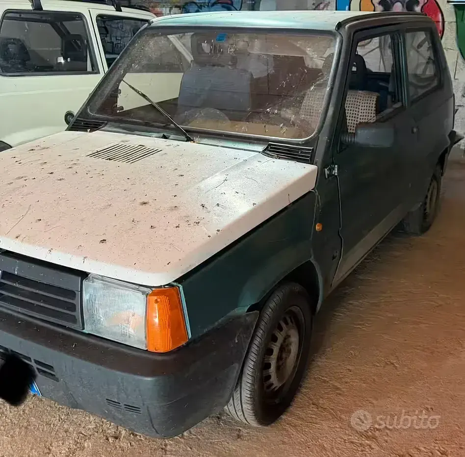 Usata Fiat Panda 54 CV (39 kW) 2001 Verde Berlina