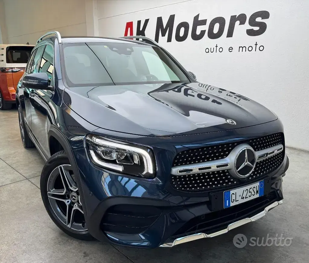 Usata Mercedes GLB200 Premium 150 CV (110 kW) 2022 Blu SUV