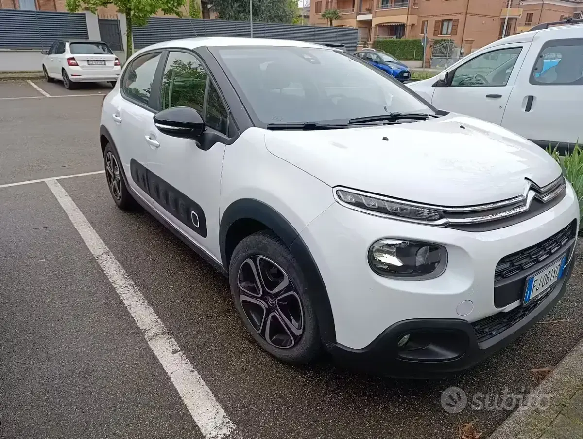 Usata Citroën C3 82 CV (60 kW) 2017 Bianco Utilitaria