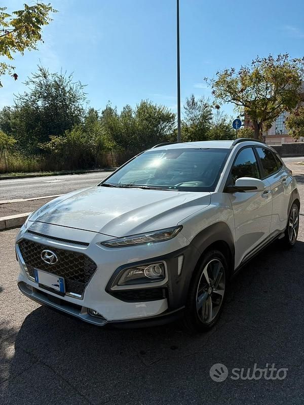 Usata Hyundai Kona 120 CV (88 kW) 2020 Bianco SUV