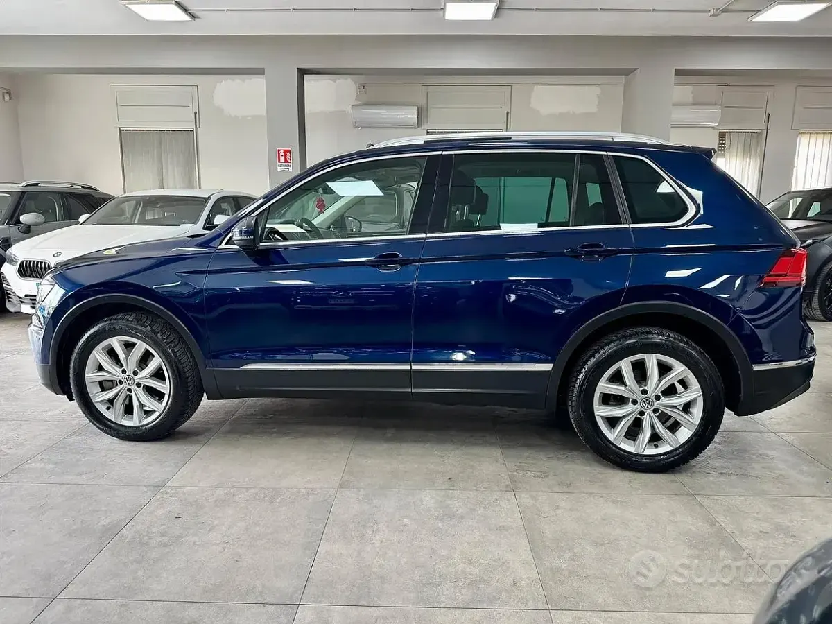 Usata VW Tiguan Executive 190 CV (139 kW) 2016 Blu SUV