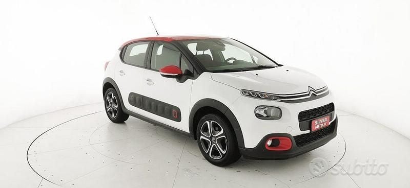 Usata Citroën C3 PureTech 83 CV (61 kW) 2020 Bianco / tetto rosso Utilitaria