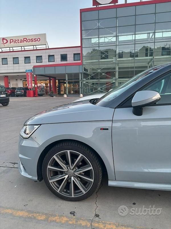 Usata Audi A1 S-Line 90 CV (66 kW) 2018 Grigio Utilitaria